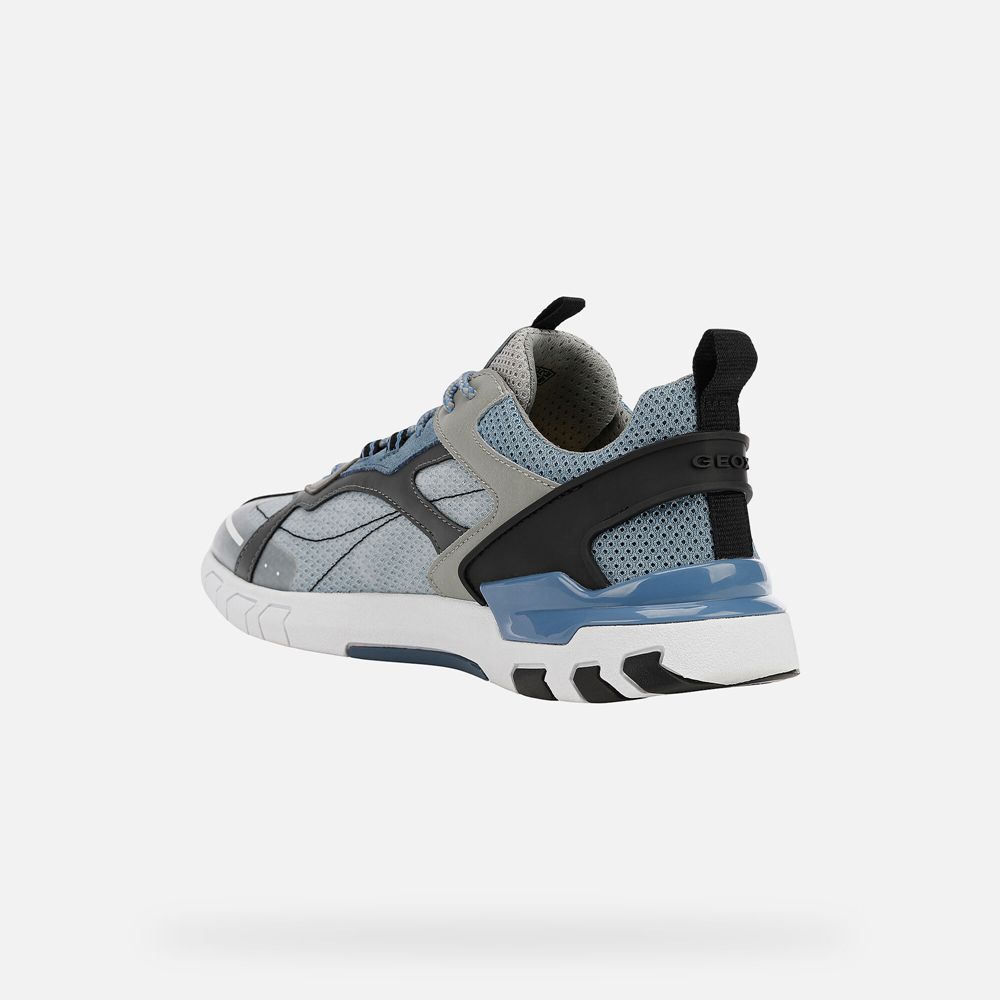 Geox Erkek Spor Ayakkabı Mavi - Grecale - VTW-940627